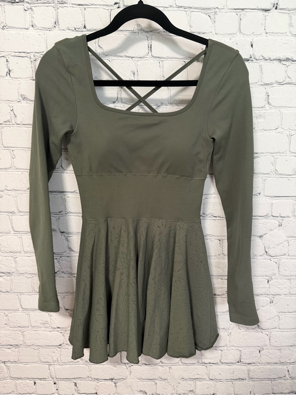Olive Green Athletic Dress